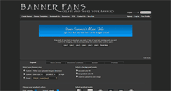Desktop Screenshot of bannerfans.com